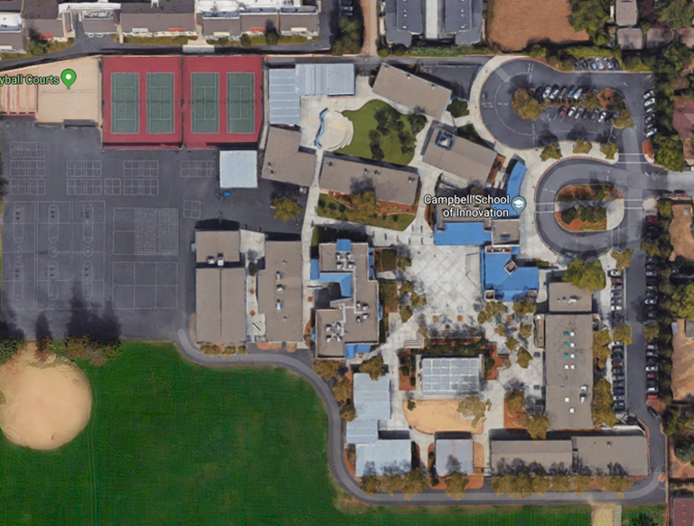 Campbell School of Innovation campus map