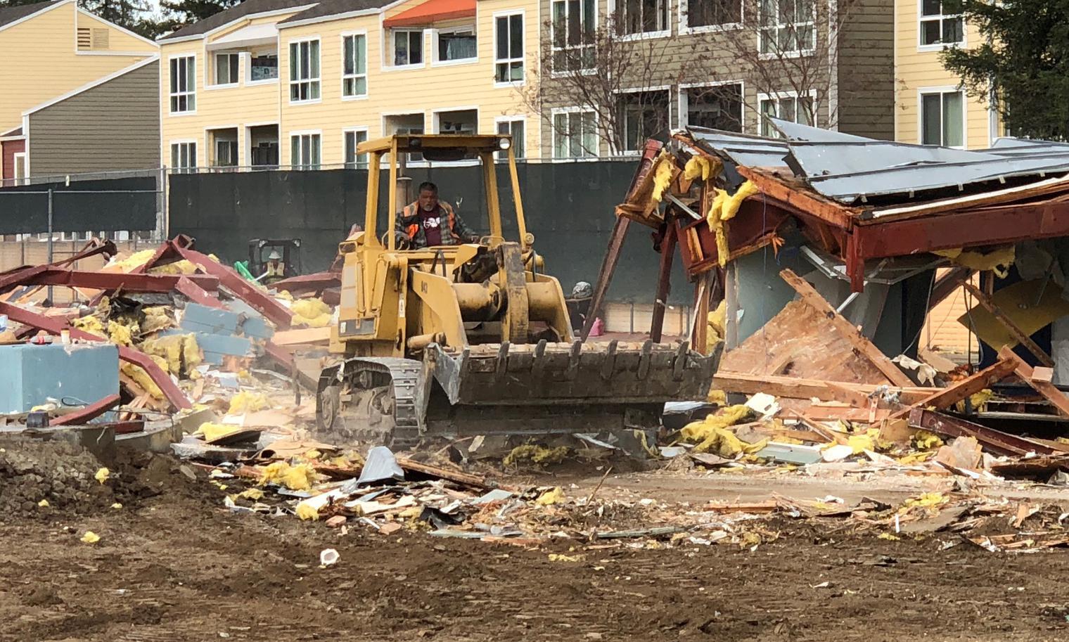 school demolition